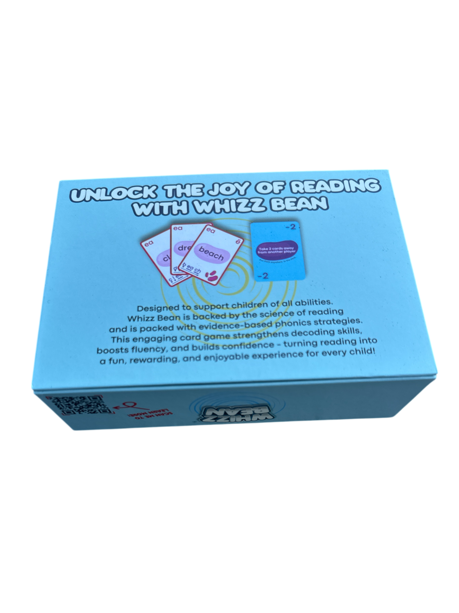 Box 2 | Whizz Bean Phonics Game for Reading Confidence & Fluency