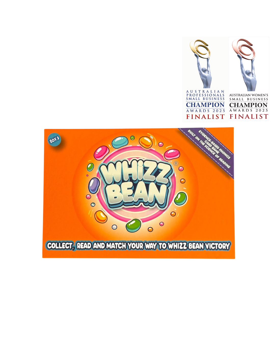 BOX 3 | Whizz Bean Phonics Game for Reading Confidence & Fluency