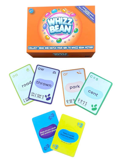 Box 3 | Whizz Bean Phonics Game for Reading Confidence &amp; Fluency