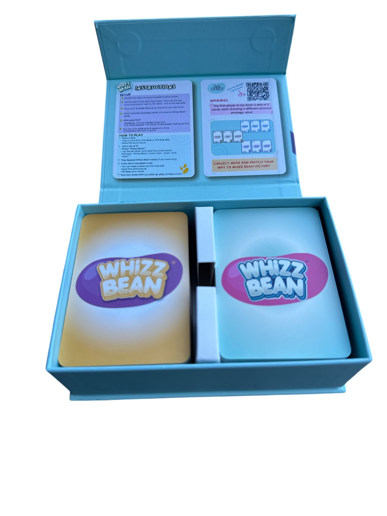 Box 2 | Whizz Bean Phonics Game for Reading Confidence &amp; Fluency