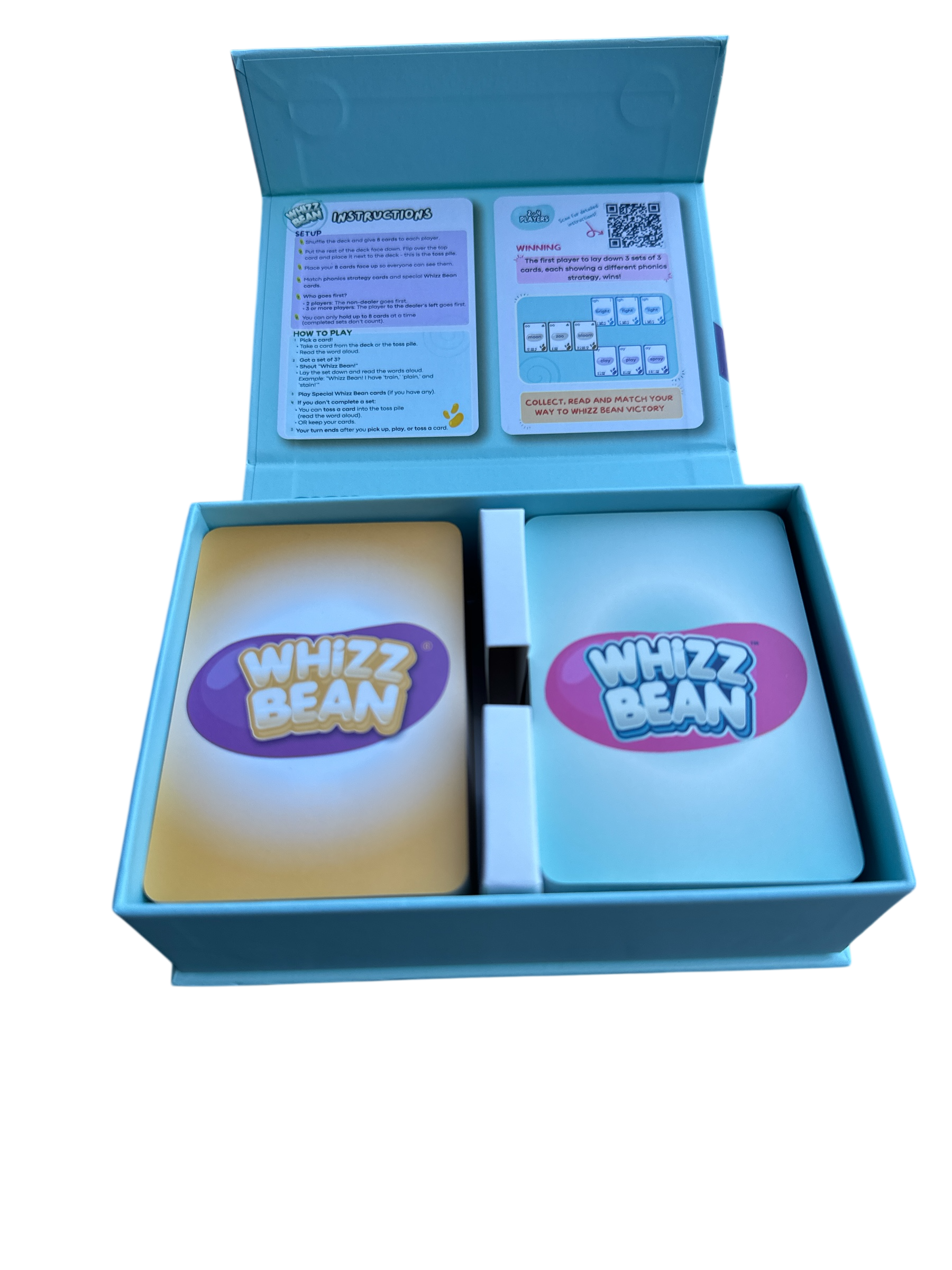 Box 2 | Whizz Bean Phonics Game for Reading Confidence &amp; Fluency