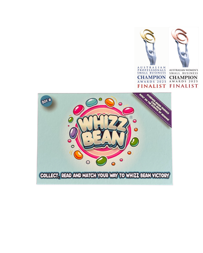Box 2 | Whizz Bean Phonics Game for Reading Confidence &amp; Fluency