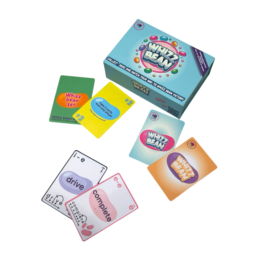 Whizz Bean Phonics Card Game