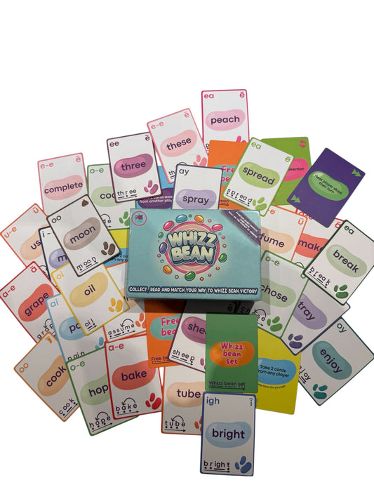 Whizz Bean Phonics Card Game