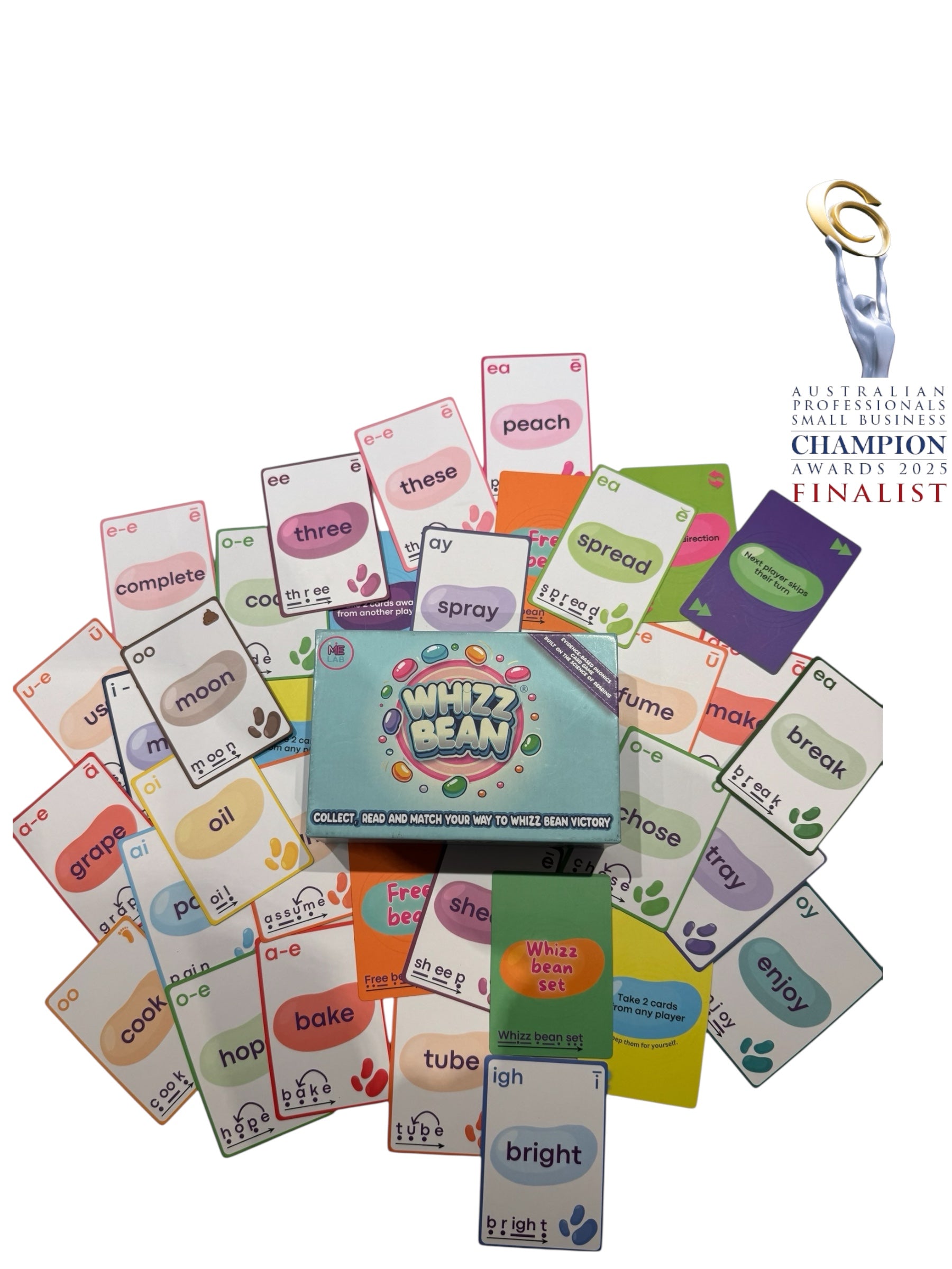Whizz Bean Phonics Game for Reading Confidence & Fluency